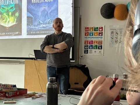 Skemmtileg heimsókn 