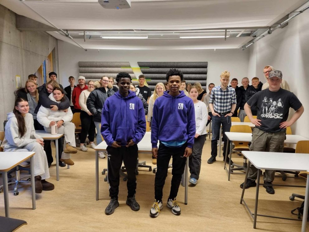 Fótboltastrákar í FMOS