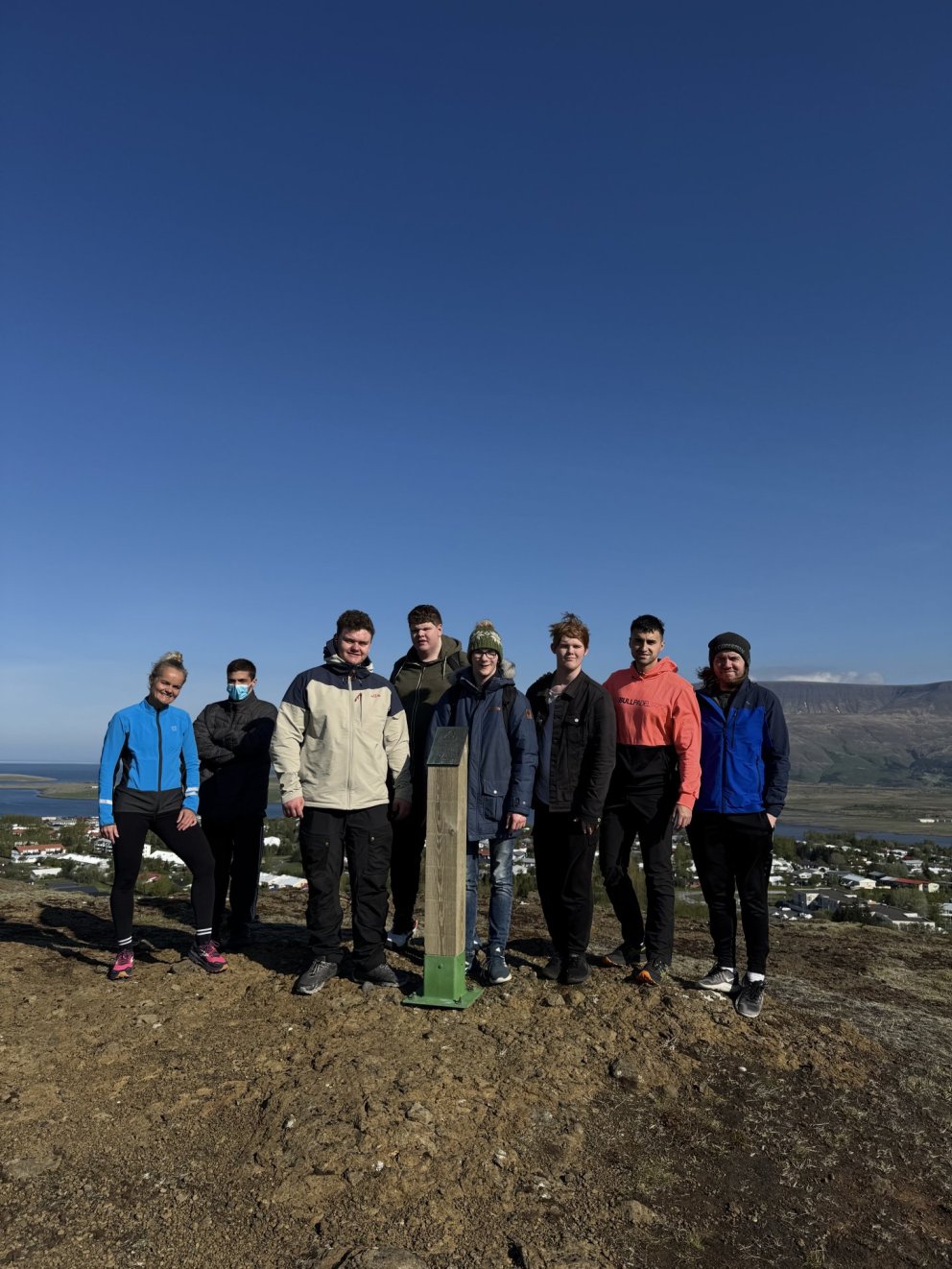 Göngugarpar á Lágafelli