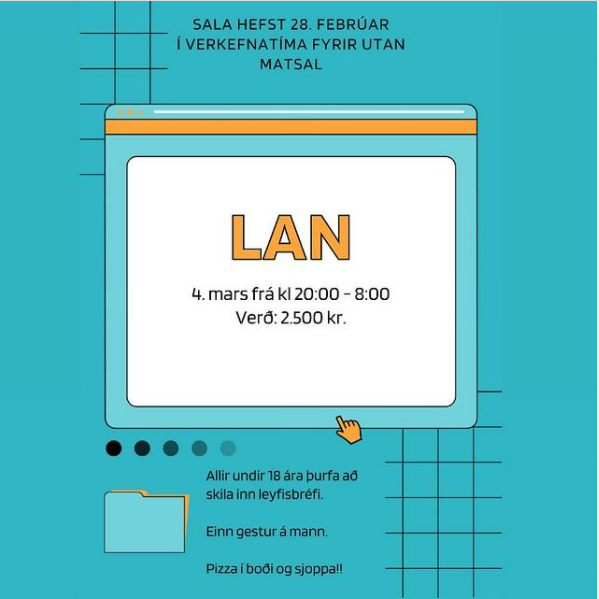 Nú er komið að árlega LAN-inu