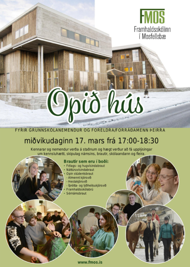Opið hús í FMOS
