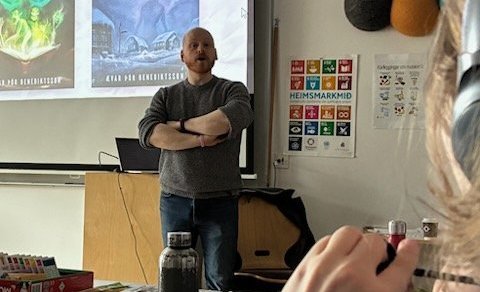 Skemmtileg heimsókn 