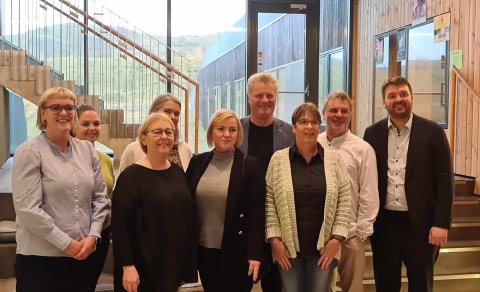 Ráðherra í heimsókn